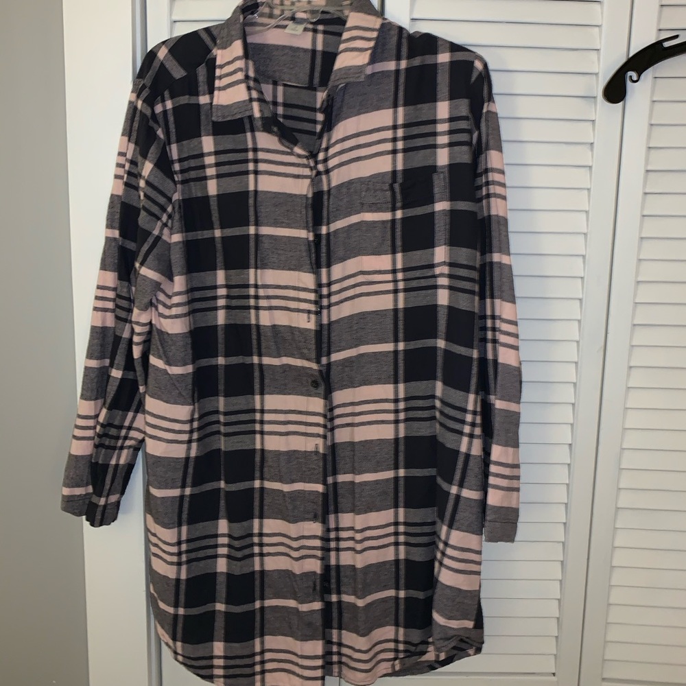 Flannel shirt/dress